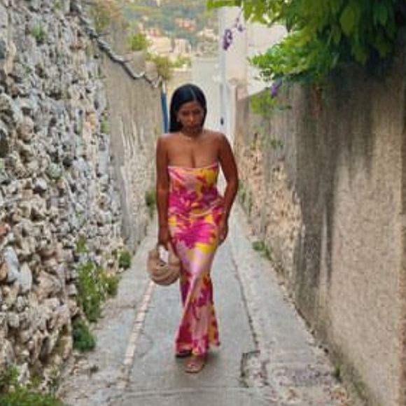 Retrofete Keaton Silk Dress - Picture 2 of 6